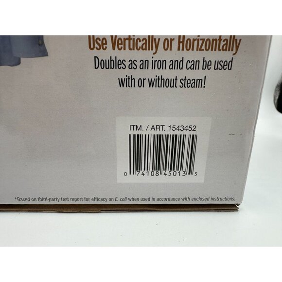 Conair Turbo Extreme Steam Iron 2 in 1 with Turbo Handheld Gold White Brand New - Picture 3 of 6